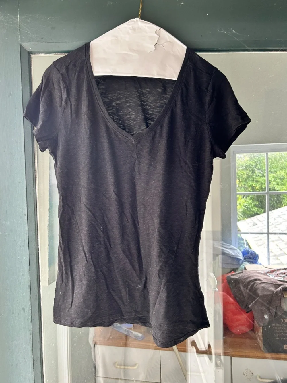 Athleta Daily Tee Bundle -  V neck + Cotton blend - sz Small - Picture 3 of 7